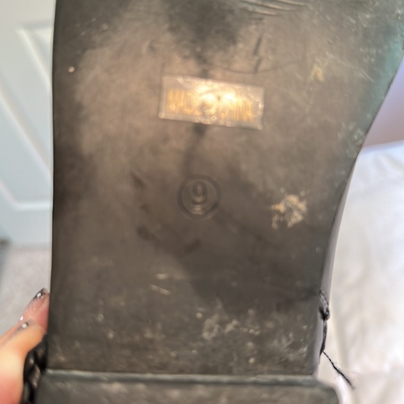 Women’s brown and black boot over the knee size 9 - Picture 4 of 6